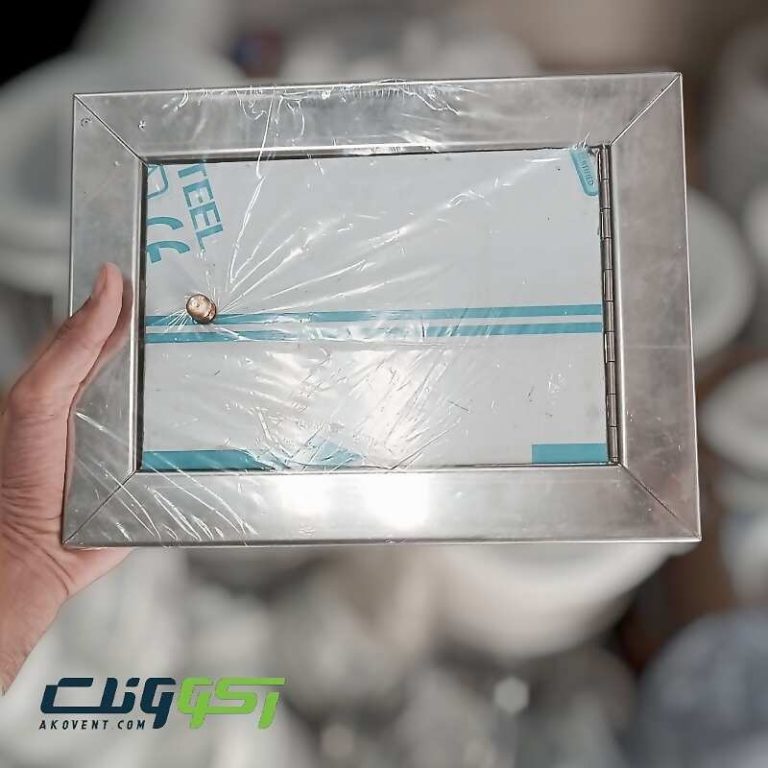 دریچه-بازدید-استیل-آیینه-ای
