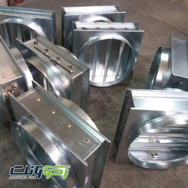 دمپر-بادی-دایره-ای